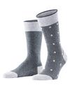 ESPRIT Piqu&eacute; Dot SO  2-Pack Socken Herren - white (2000)