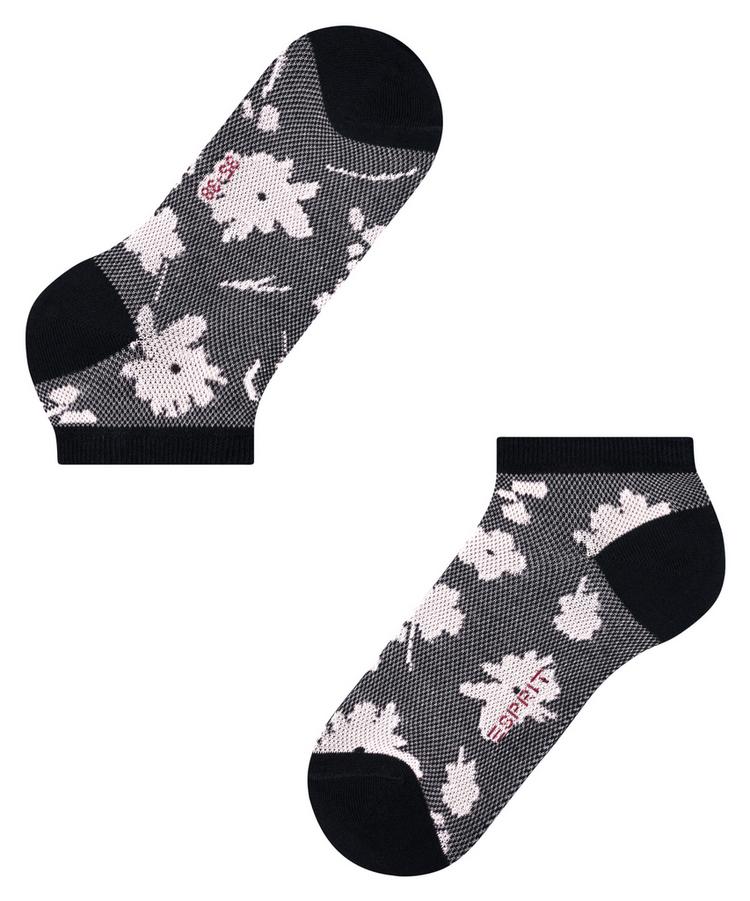 ESPRIT ESPRIT Filigree Flower Socken Damen - black (3000) - 2 | SportScheck