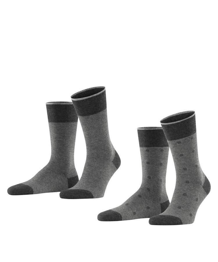 ESPRIT ESPRIT Piqu&eacute; Dot SO  2-Pack Socken Herren - anthra.mel (3081) - 0 | SportScheck