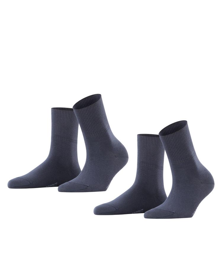 ESPRIT ESPRIT Ribbed Cuff SO  2-Pack Socken Damen - marine (6120) - 0 | SportScheck