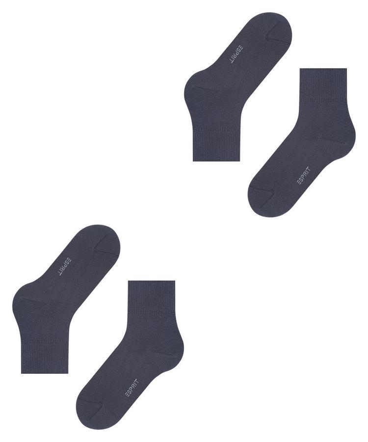 ESPRIT ESPRIT Ribbed Cuff SO  2-Pack Socken Damen - marine (6120) - 2 | SportScheck