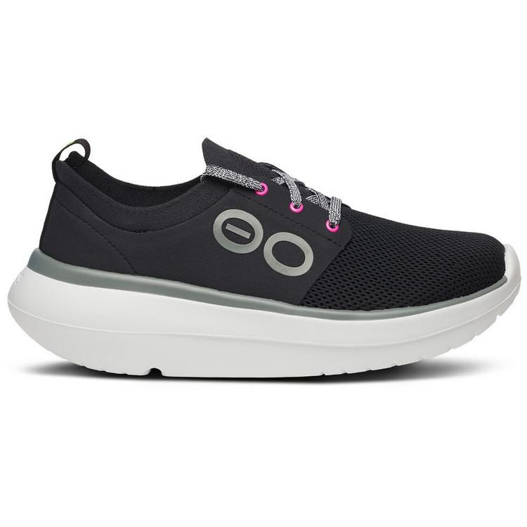 OOFOS OOFOS OOmy Stride Freizeitschuhe Damen - white-black - 0 | SportScheck