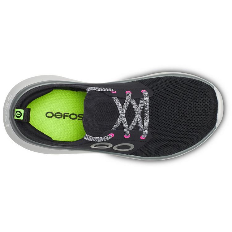OOFOS OOFOS OOmy Stride Freizeitschuhe Damen - white-black - 4 | SportScheck