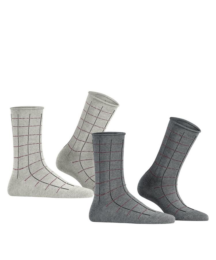 ESPRIT ESPRIT Checks SO 2-Pack Socken Damen - sortiment (0020) - 0 | SportScheck
