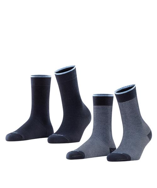 ESPRIT Refined Piqu&eacute; SO  2-Pack Socken Damen
