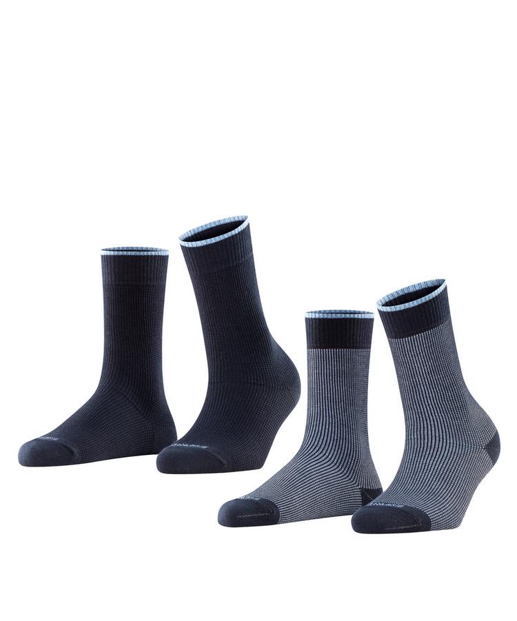 ESPRIT ESPRIT Refined Piqu&eacute; SO  2-Pack Socken Damen - marine (6120) - 0 | SportScheck
