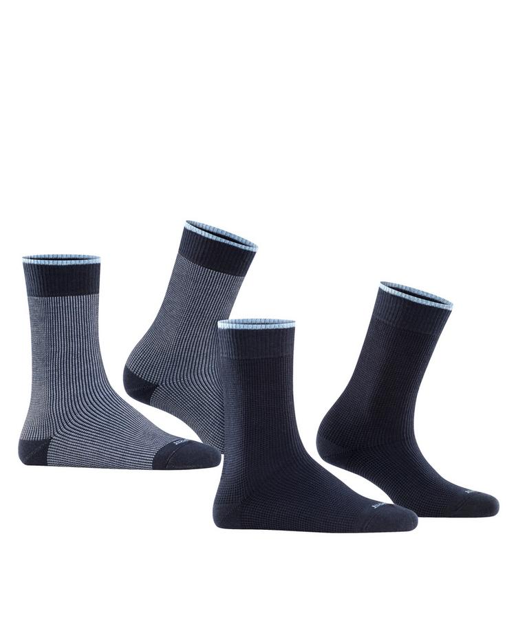 ESPRIT ESPRIT Refined Piqu&eacute; SO  2-Pack Socken Damen - marine (6120) - 0 | SportScheck