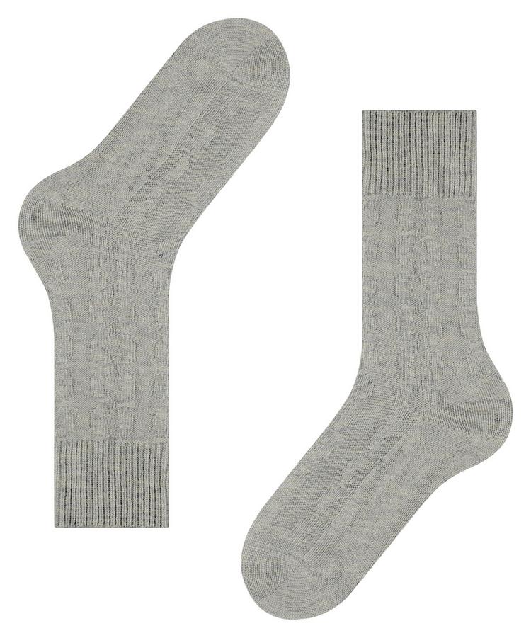 ESPRIT ESPRIT Cable Boot SO Socken Herren - light grey mel. (3845) - 2 | SportScheck