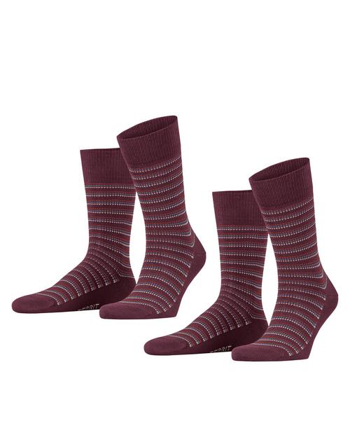 ESPRIT Piqu&eacute; Stripe SO  2-Pack Socken Herren