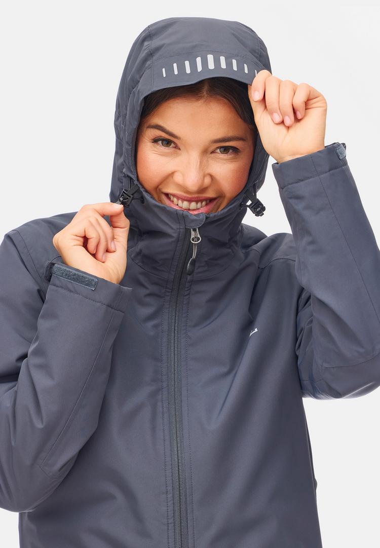 Jeff Green Jeff Green Luana Parka Damen - Dark Grey - 9 | SportScheck