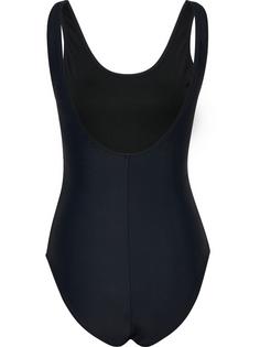 Rückansicht von hummel hmlTINA SWIMSUIT Badeanzug Damen BLACK