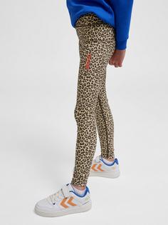 Rückansicht von hummel hmlJR FAST MID WAIST TIGHTS Tights Kinder BOULDER