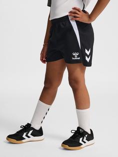 Rückansicht von hummel Funktionsshorts Kinder BLACK