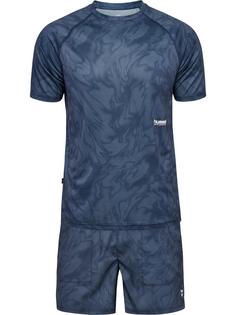 hummel Trainingsanzug Herren BLUE MIRAGE/DRESS BLUE