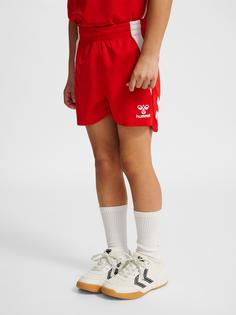 Rückansicht von hummel Shorts Kinder TRUE RED