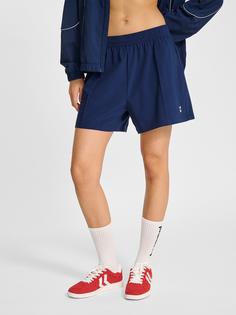 Rückansicht von hummel Funktionsshorts DRESS BLUES