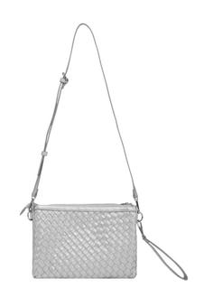 Rückansicht von Ilse Jacobsen BAG08CB Umhängetasche Damen silver