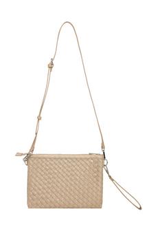 Rückansicht von Ilse Jacobsen BAG08CB Umhängetasche Damen platin