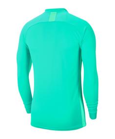 Rückansicht von Nike Dry Referee Trikot langarm Schiedsrichtertrikot Herren tuerkis