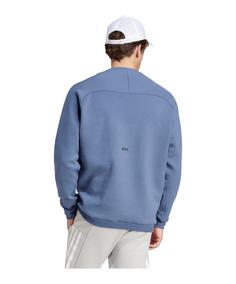 Rückansicht von adidas FC Schalke 04 Z.N.E. Sweatshirt Sweatshirt blau