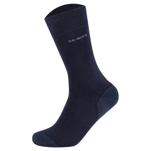Rückansicht von Camano Socken Freizeitsocken Marine