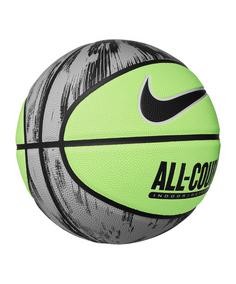 Rückansicht von Nike Everyday All Court Ball Basketball gruen