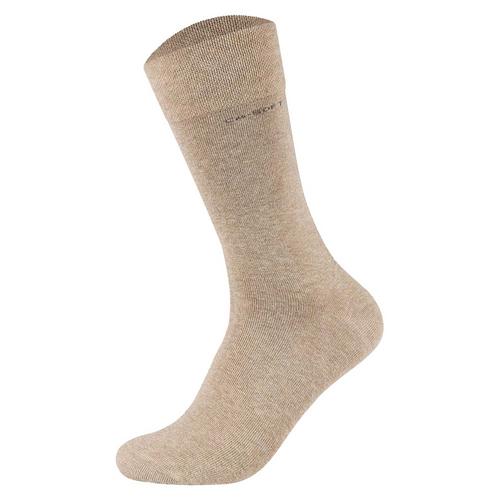 Rückansicht von Camano Socken Freizeitsocken Sand