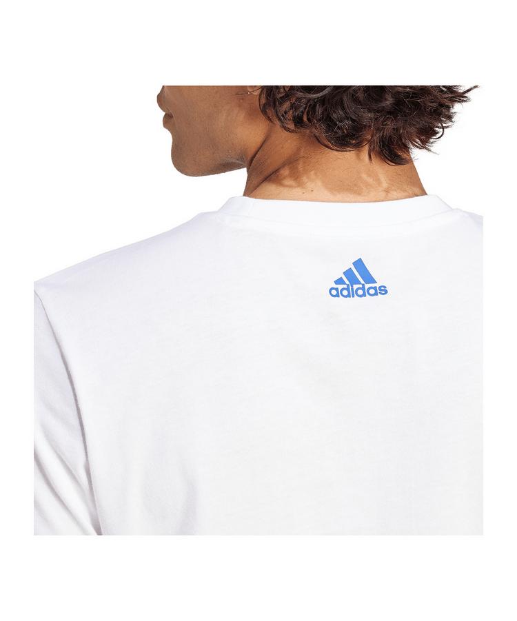 adidas adidas Graphic T-Shirt Wei&szlig; T-Shirt Herren - weiss - 3 | SportScheck