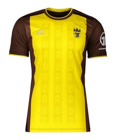 adidas Berlin Underdogs Trikot Home 2025 Fußballtrikot Herren gelb