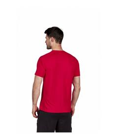 Rückansicht von Erima Liga Star Trainingsshirt Funktionsshirt Herren rotweiss