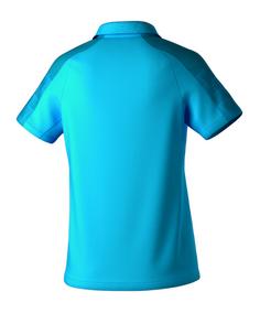 Rückansicht von Erima EVO STAR Poloshirt Damen Poloshirt Damen blau