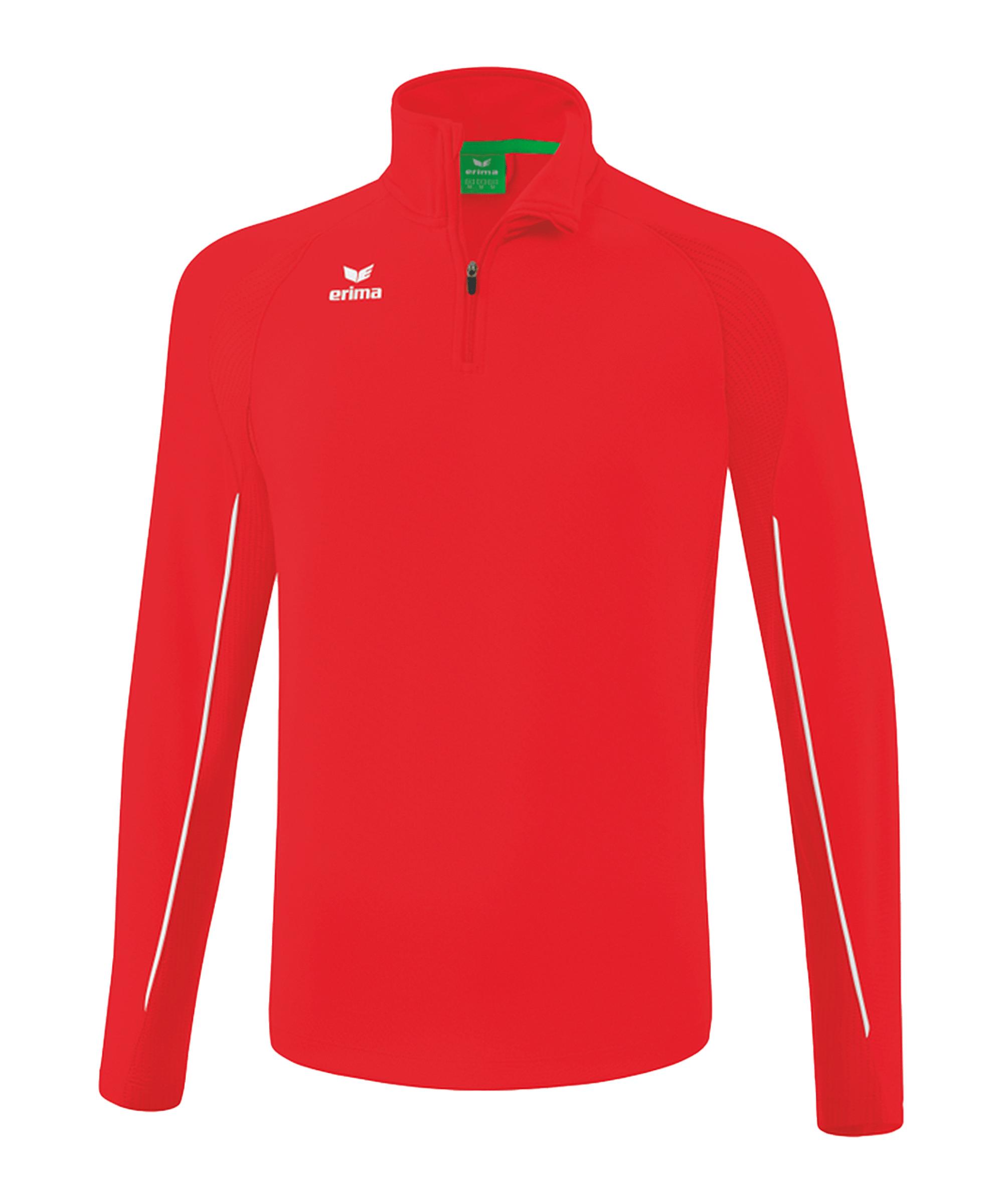 Erima Liga Star Sweatshirt Funktionssweatshirt Herren - rotweiss