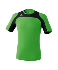 Erima Race Line Running T-Shirt Kids Hell Laufshirt Kinder gruenschwarz