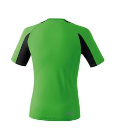 Rückansicht von Erima Race Line Running T-Shirt Kids Hell Laufshirt Kinder gruenschwarz