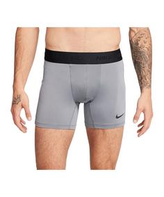 Nike Pro Brief-Lined Short Laufshorts Herren grau