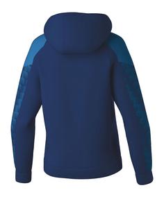 Rückansicht von Erima EVO Star Hoody Damen Funktionssweatshirt Damen blau