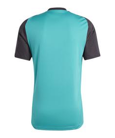 Rückansicht von adidas Jamaica Trainingsshirt Fanshirt gruenschwarz