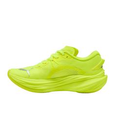 Rückansicht von PUMA Deviate NITRO 3 Laufschuh Damen Laufschuhe Damen gelb