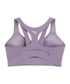 Rückansicht von PUMA PWR Shapeluxe Sport-BH Damen Sport-BH Damen lila