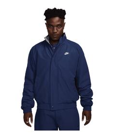 Nike Club Futura Jacke Sweatjacke Herren blauweiss