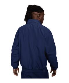 Rückansicht von Nike Club Futura Jacke Sweatjacke Herren blauweiss