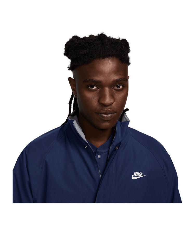 Nike Nike Club Futura Jacke Sweatjacke Herren - blauweiss - 0 | SportScheck