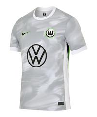 Nike VfL Wolfsburg Trikot Away 2025/2026 Wei&szlig; Trikot - weissgrau