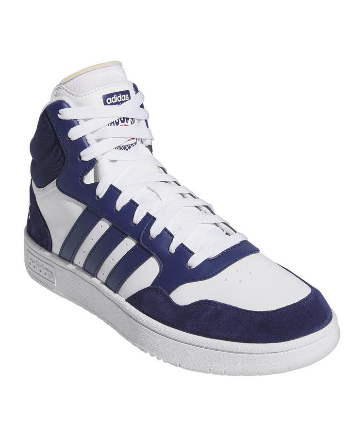 adidas adidas Hoops 3 Mid Classic Vintage Sneaker Wei&szlig; Sneaker Herren - weiss - 3 | SportScheck