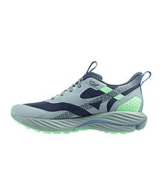 Rückansicht von Mizuno Wave Rider Tt 2 Laufschuh Laufschuhe Herren blau