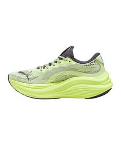 Rückansicht von PUMA MagMax NITRO Laufschuh Laufschuhe Herren gruengrau