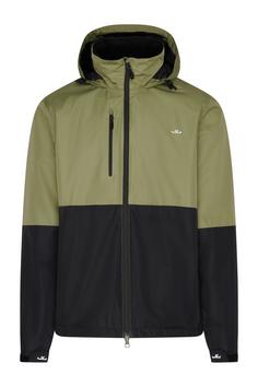 Jeff Green Enzo Funktionsjacke Herren Deep Lichien Green / Black