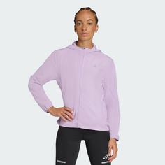 Rückansicht von adidas Run It Laufjacke Laufjacke Damen Powder Plum