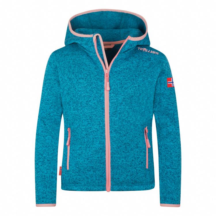 Trollkids Trollkids Jondalen XT Fleecejacke M&auml;dchen - hafenblau-pfingstrose - 0 | SportScheck