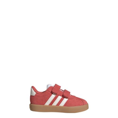 Rückansicht von adidas VL Court 3.0 Schuh Sneaker Kinder Preloved Scarlet / Core White / Bright Red